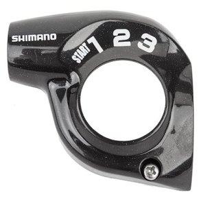Indikator cover til Shimano Nexus 3 SL-3S35 - Sort