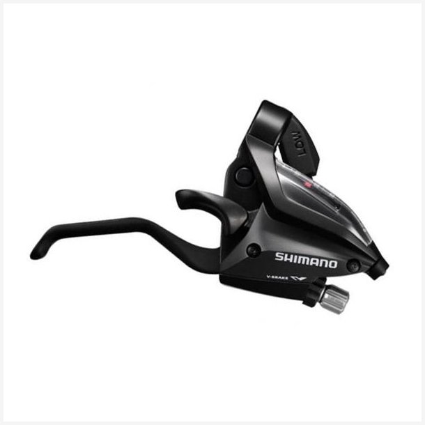 Skifte-/bremsegreb (til h�jre) 7 gear Shimano ST-EF500 til h�jre - 2 fingre - sort
