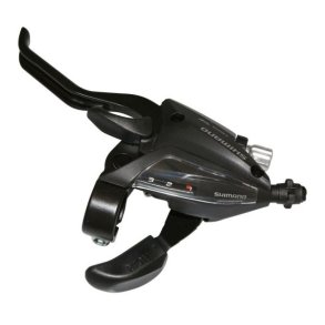 Skifte-/bremsegreb (til venstre) 3 gear Shimano ST-EF500-4 - 4 fingre - sort