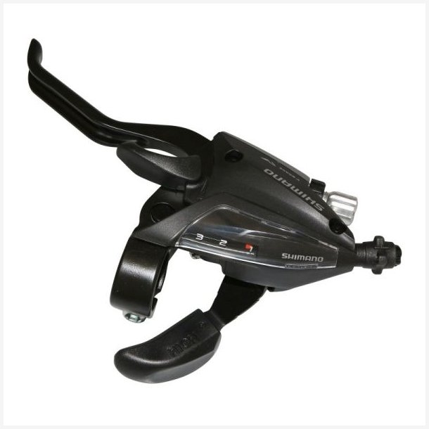 Skifte-/bremsegreb (til venstre) 3 gear Shimano ST-EF500-4 - 4 fingre - sort