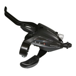 Skifte-/bremsegreb (til venstre) 3 gear Shimano ST-EF500-4 - 4 fingre - sort