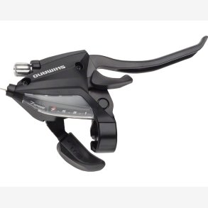 Shift-/Bremse lever (for h�jre) 7 speed Shimano ST-EF500-4 - 4 fingers - black