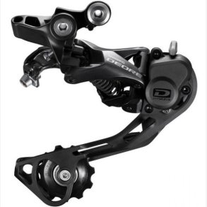 Rear derailleur 10-speed Shimano Deore RD-M6000 SGS Direct Mount Shadow+ - black