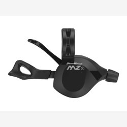 Tommelskifter (til hjre) 12-speed Sunrace DLMZ3XN