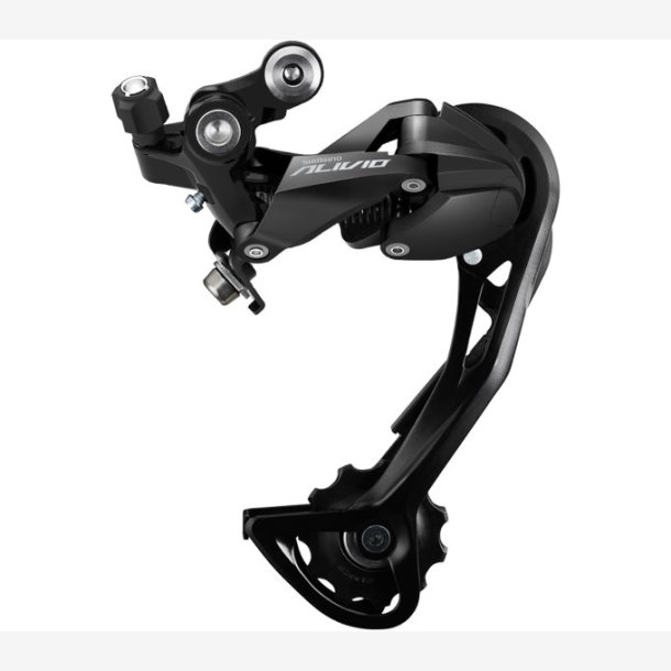 Rear derailleur 9-speed Shimano Alivio RD-M3100 with long cage - black