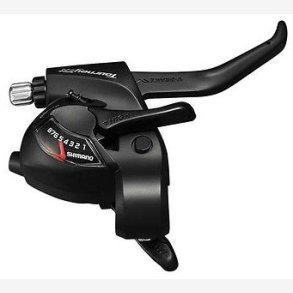 Shift-/Bremse lever (for h�jre) 8 speed Shimano Tourney ST-TX800 - 2 fingers - black