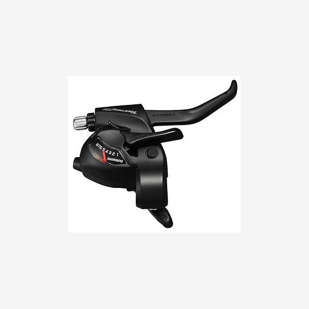 Shift-/Bremse lever (for hjre) 8 speed Shimano Tourney ST-TX800 - 2 fingers - black