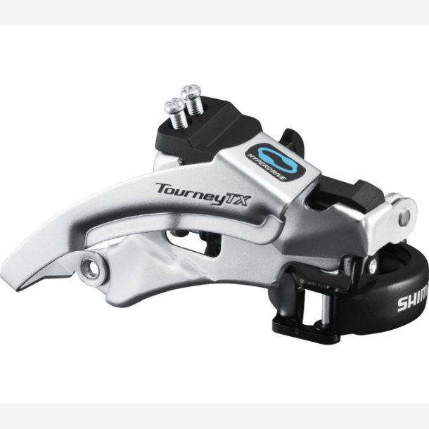 Front derailleur 7/8-speed Shimano Tourney FD-TX800 top swing - high clamp 42-48T - black