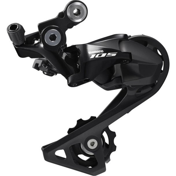 Rear derailleur 11-speed Shimano 105 RD-7000 with medium cage - direct mount - black
