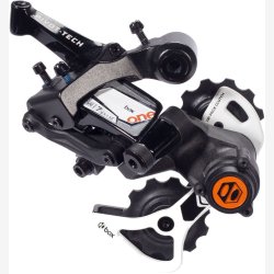 Rear derailleur "down-hill" 7-speed Box Components One with short cage - black
