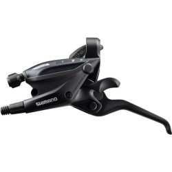 Skifte-/bremsegreb (til venstre) 3 gear Shimano ST-EF505 - 3 fingre - sort