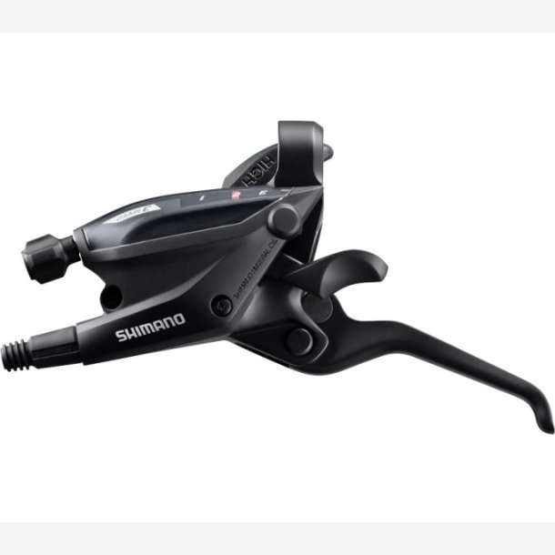 Shift-/Bremse lever (for venstre) 3 speed Shimano ST-EF505 - 3 fingers - black