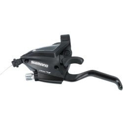Skifte-/bremsegreb (til venstre) 3 gear Shimano ST-EF500 - 2 fingre - sort