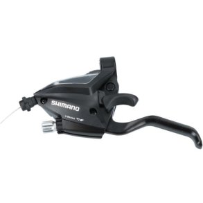 Skifte-/bremsegreb (til venstre) 3 gear Shimano ST-EF500 - 2 fingre - sort