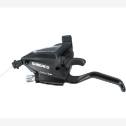 Skifte-/bremsegreb (til venstre) 3 gear Shimano ST-EF500 - 2 fingre - sort