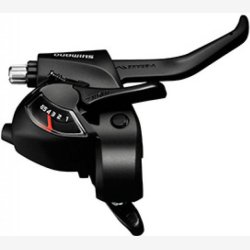 Skifte-/bremsegreb (til h�jre) 6 gear Shimano ST-EF41 - sort