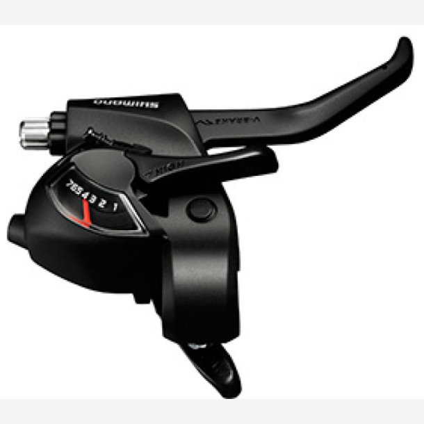 Shift-/Bremse lever (for venstre) 3 speed Shimano Tourney ST-EF41 - black