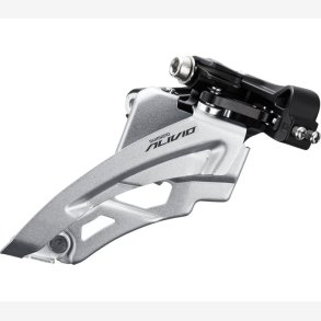 Front derailleur Shimano Alivio FD-M3100 side swing/front pull - medium clamp - 40T (66-69°)