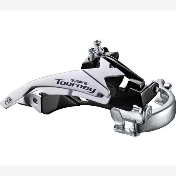 Front derailleur 3 x 6/7-speed Shimano Tourney FD-TY510 top swing/dual pull - low clamp - 42T (66-69&deg;)