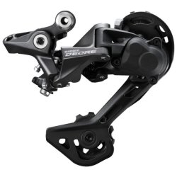 Bagskifter 10/11-speed Shimano Deore M5120 SGS - direkte montering - sort
