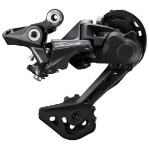 Bagskifter 10/11-speed Shimano Deore M5120 SGS - direkte montering - sort