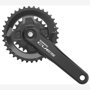 Kdehjulsst 2 x 9/10/11 gear Shimano CUES FC-U4000 med 170 mm krumtaparm 36-22 tnder (3 mm offset)