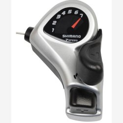 Skiftegreb (til hjre) 7 gear Shimano Tourney SL-TX50 - sort/slv
