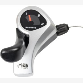 Skiftegreb (til venstre) 3 gear Shimano Tourney SL-TX50 - sort/slv