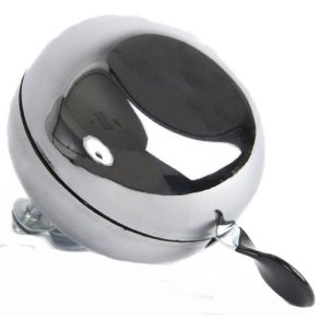 Cykelklokke Ding-Dong NietVerkeerd 60mm - krom