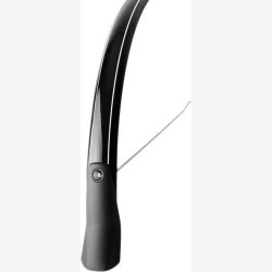 Bagskrm Eurofender Snello 28" x 46 mm - sort