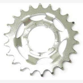 Tandhjul  22T Shimano internal hub - silver