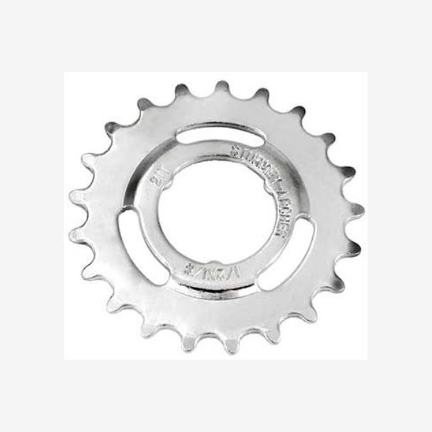 Tandhjul  Sturmey Archer 16T - 3/32" Dished - chromed