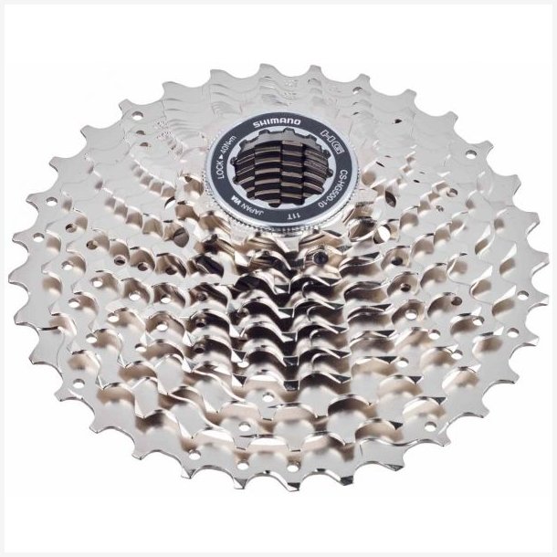 Kassette 10 speed Shimano CS-HG500 12-28T - s�lv