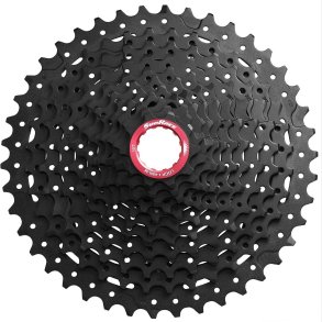 Kassette 11 ​​speed Sunrace CSMX9X til Sram XD-driver body 10-42T - sort