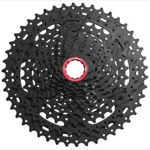 Kassette 11 ​​speed Sunrace CSMX9X til Sram XD-driver body 10-46T - sort