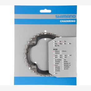 Tandhjul 32T Shimano SLX FC-M670 (AE) 10 speed - silver