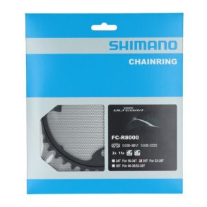 Klinge 39T Shimano Ultegra FC-R8000 (MW) 2x11 speed - sort