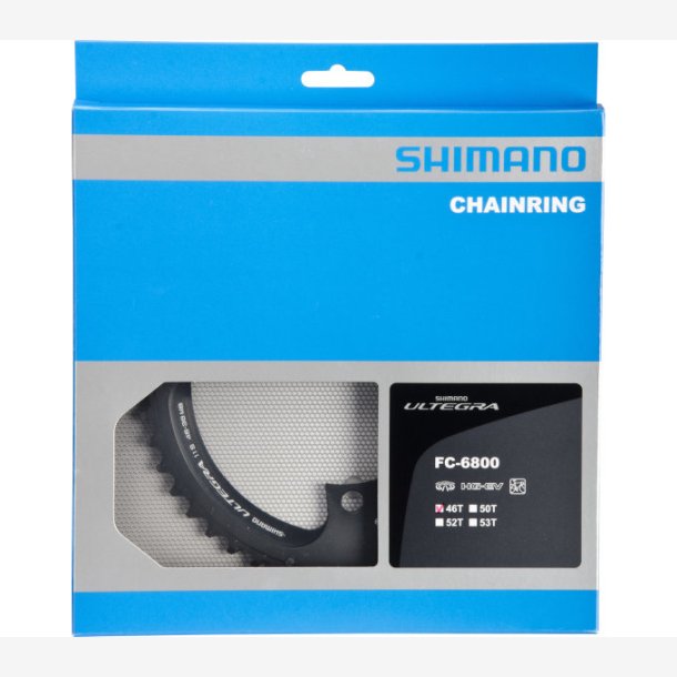 Tandhjul 46T Shimano Ultegra FC-6800 MB (for 46-36T)