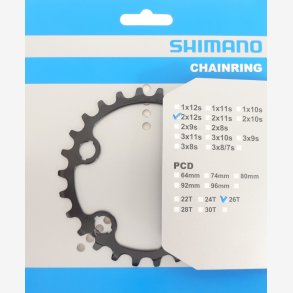 Tandhjul 26T Shimano SLX FC-M7100 / FC-M7120 - 12 gear