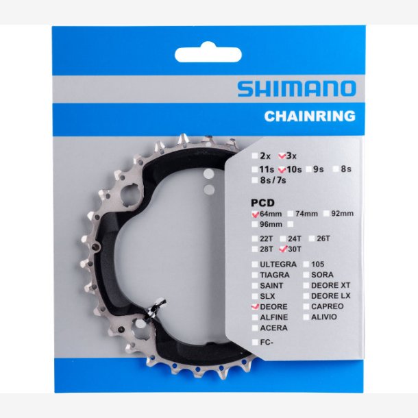 Chainring 30t Shimano Deore FC-M6000 3X10 Speed