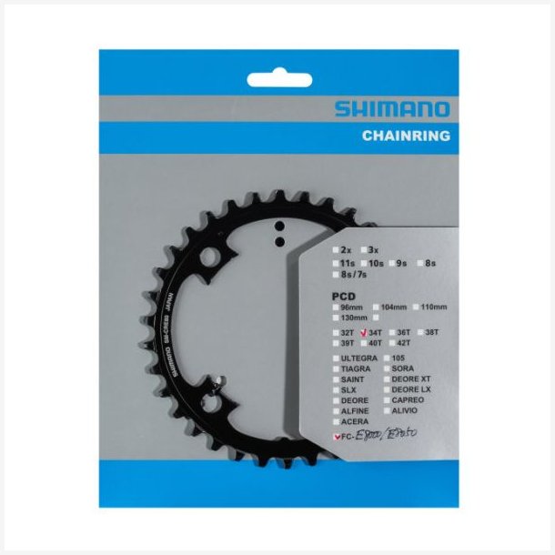 Klinge 34T Shimano Steps SM-CRE80 / SM-CRE80B - 11 gear