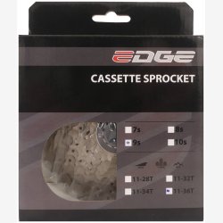 Cassette-sprocket 9 speed Edge CSM5009 11-36T - silver