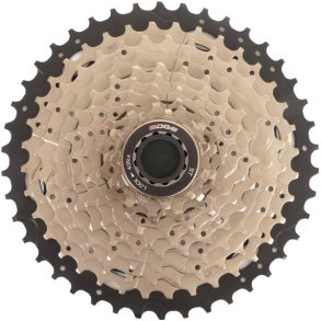 Kassette 10 speed Edge CS-M6010 11-42T - s�lv/sort