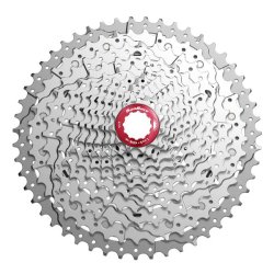 Kassette 11 ​​speed Sunrace CSMX8 11-42T - s�lv/r�d