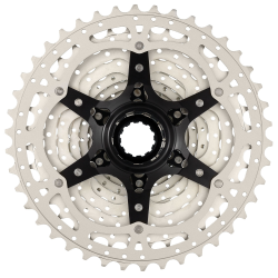 Cassette-sprocket 10 speed Sunrace CSMS3 11-46T - metallic silver