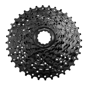 Kassette 9 speed Sunrace CSM98 11-36T - sort