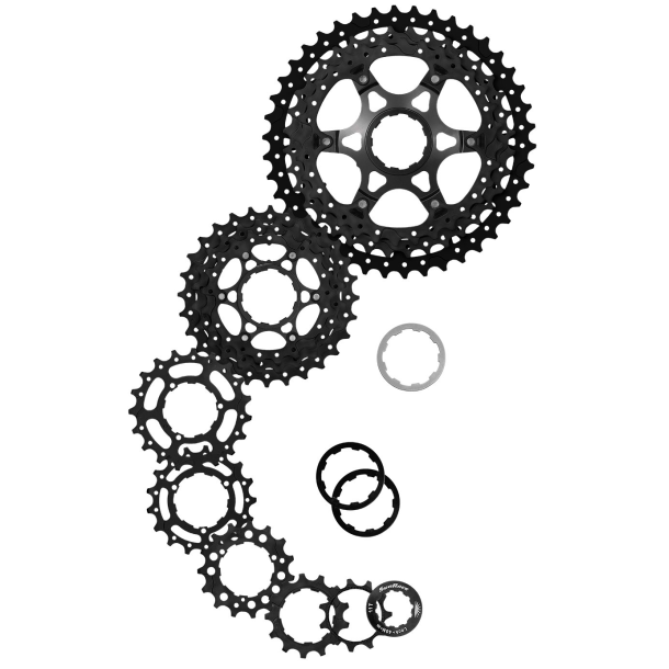 Cassette-sprocket 11 speed Sunrace CSRX8 11-42T - metallic