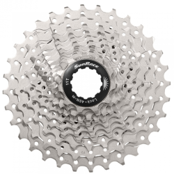Kassette 11 ​​speed Sunrace CSRS3 11-32T - metallic med sort spider
