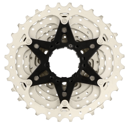 Cassette-sprocket 11 speed Sunrace CSRS3 11-32T - metallic with black spider
