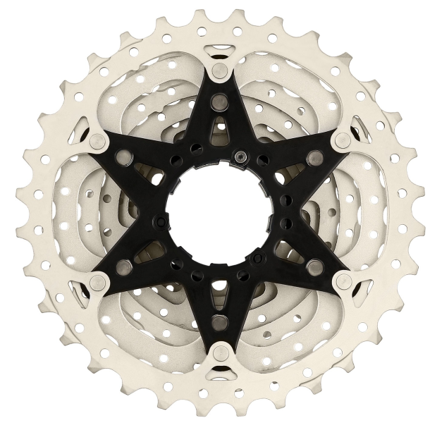 Cassette-sprocket 11 speed Sunrace CSRS3 11-32T - metallic with black spider